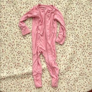 Little Sleepies Pink Zippy 0-3m